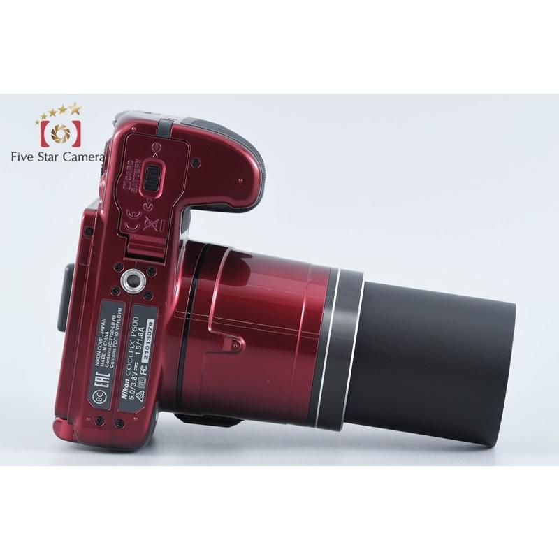 ニコン（Nikon） 【中古】Nikon COOLPIX P600 レッド コンパクト