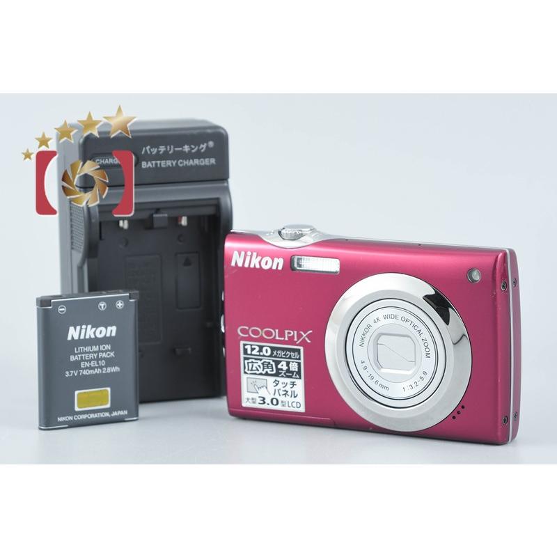 Nikon　COOLPIX　S4000　ルビー レッド　中古　ジャンク　ニコン ニコン（Nikon） 【中古】Nikon COOLPIX S4000 ルビーレッド