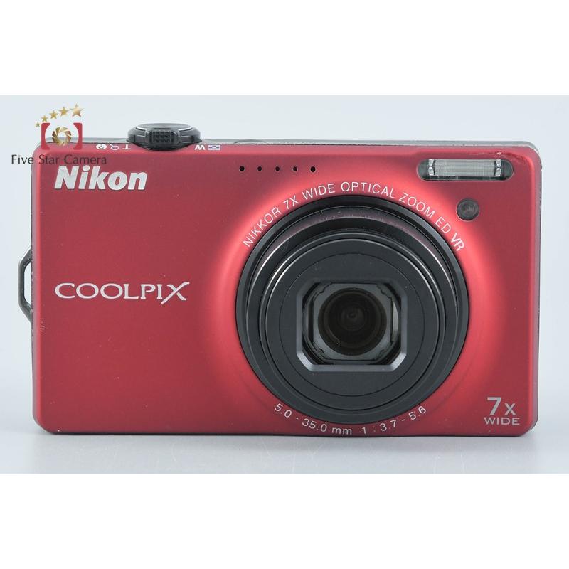 ニコン（Nikon） 【中古】Nikon COOLPIX S6000 フラッシュレッド