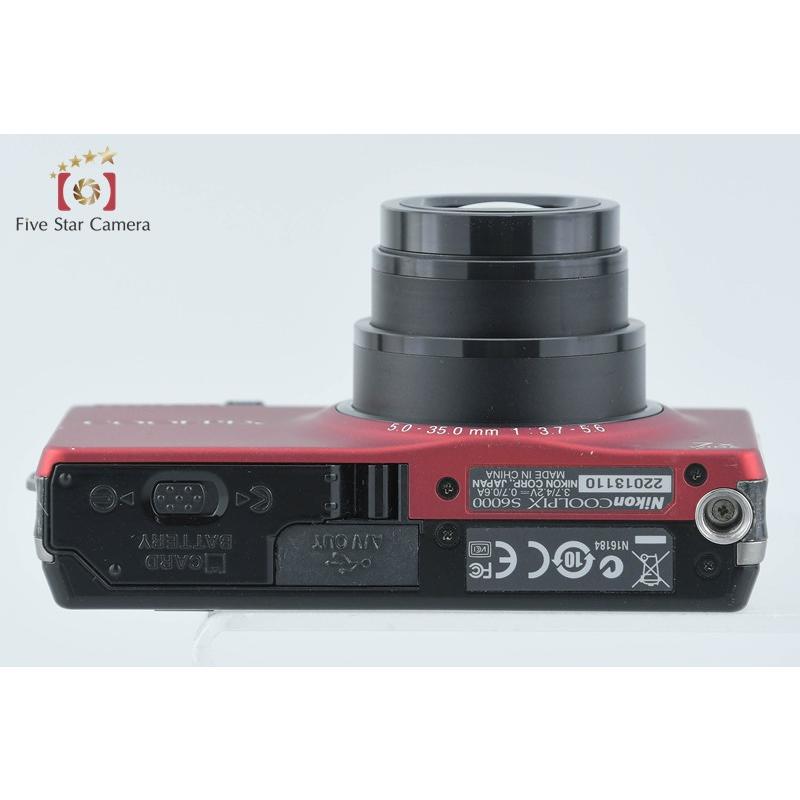 ニコン（Nikon） 【中古】Nikon COOLPIX S6000 フラッシュレッド