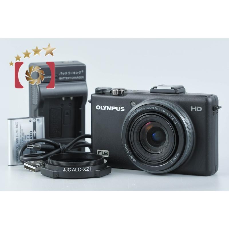 OLYMPUS XZ-1 コンパクトデジカメ 箱付き 付属品一式 動作確認済み オリンパス（OLYMPUS） 【中古】OLYMPUS XZ-1 ブラック コンパクト