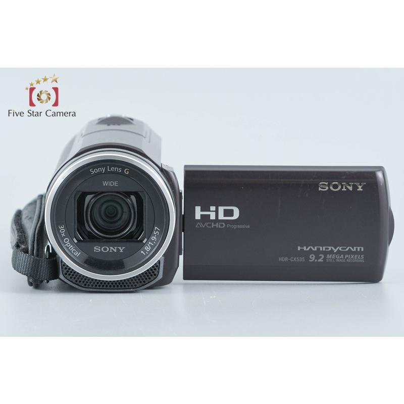 SONY（ソニー） 【中古】SONY HANDYCAM HDR-CX535 ボルドーブラウン