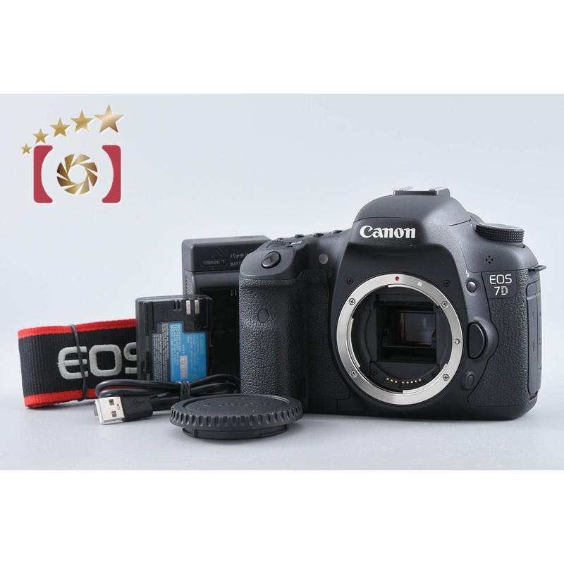 Canon　EOS7D　シャッター回数　5千回　訳あり キヤノン（Canon） 【中古】Canon EOS 7D デジタル一眼レフカメラ