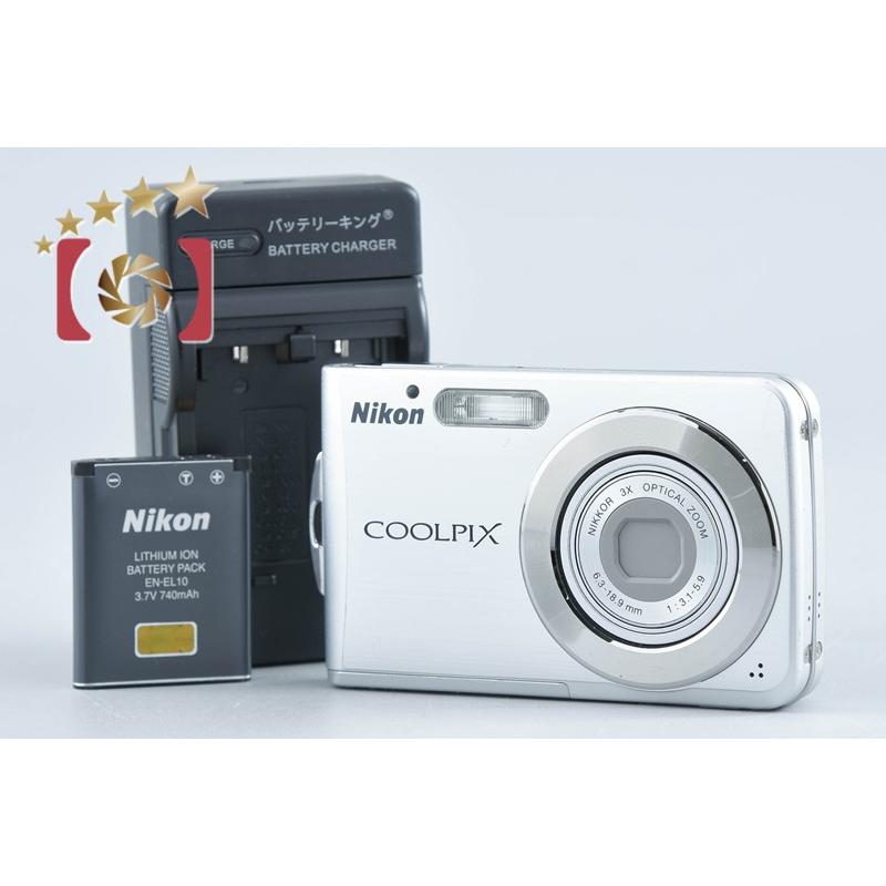 新品【動作確認済】Nikon COOLPIX S210 シルバー レトロコンデジ ニコン（Nikon） 【中古】Nikon COOLPIX S210 ブライトシルバー