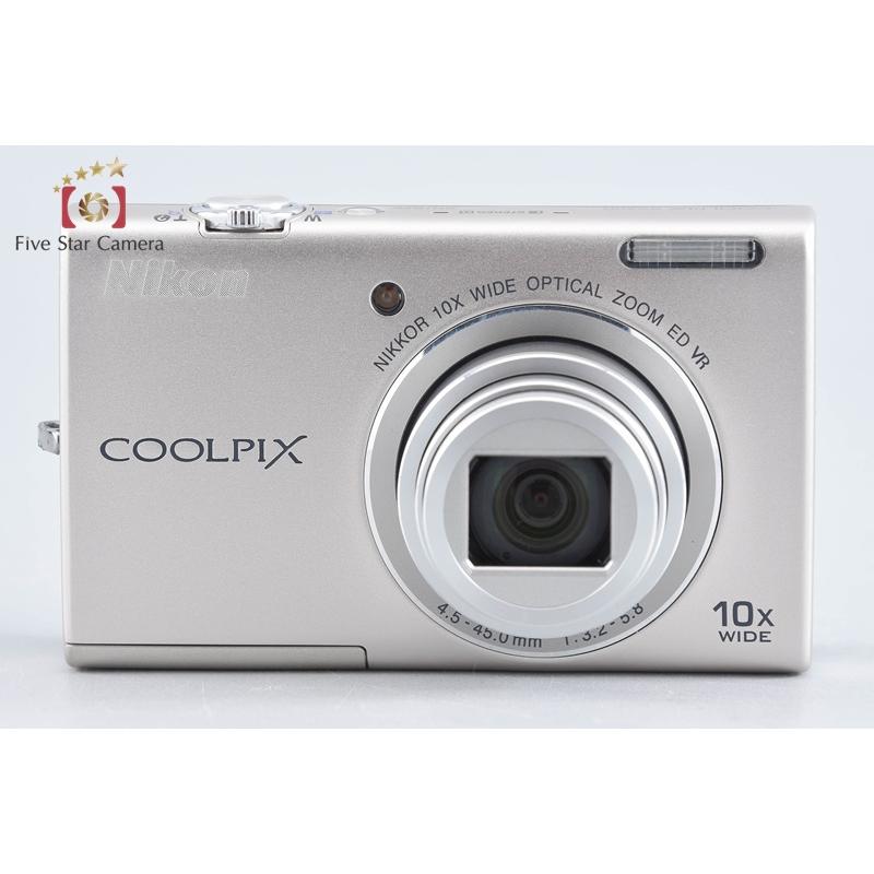 ニコン（Nikon） 【中古】Nikon COOLPIX S6200 プラチナシルバー