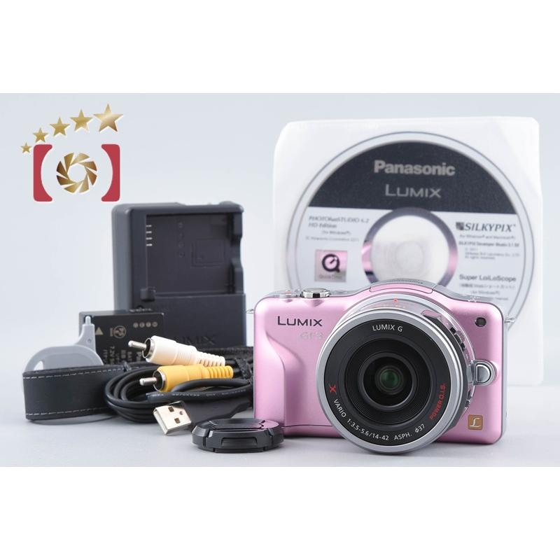 Panasonic LUMIX GF3 フェアリーピンク ボディのみ Panasonic（パナソニック） 【中古】Panasonic LUMIX DMC-GF3