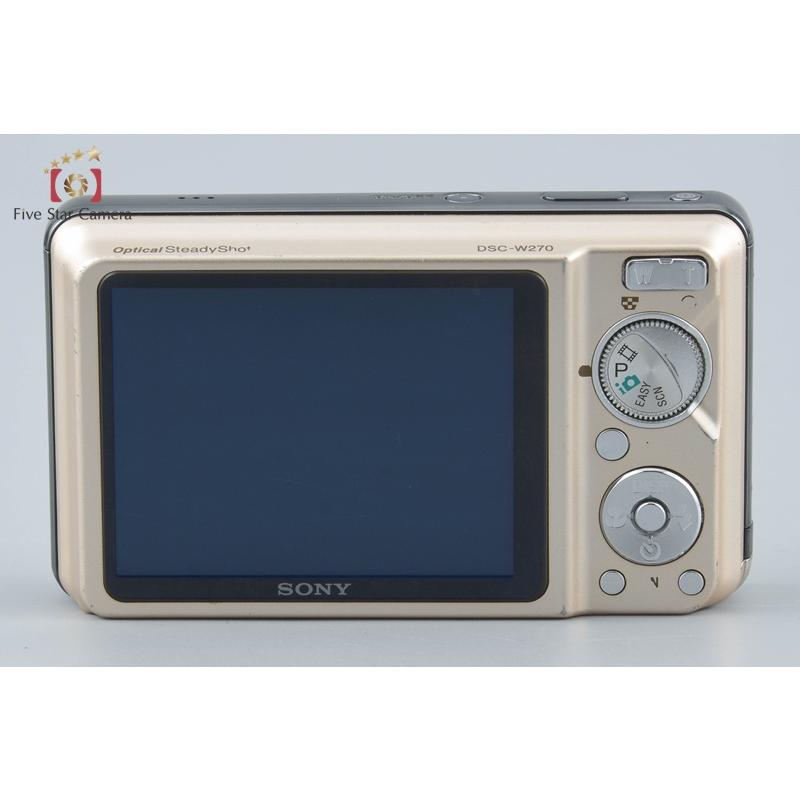 SONY（ソニー） 【中古】SONY Cyber-shot DSC-W270 ゴールド デジタル