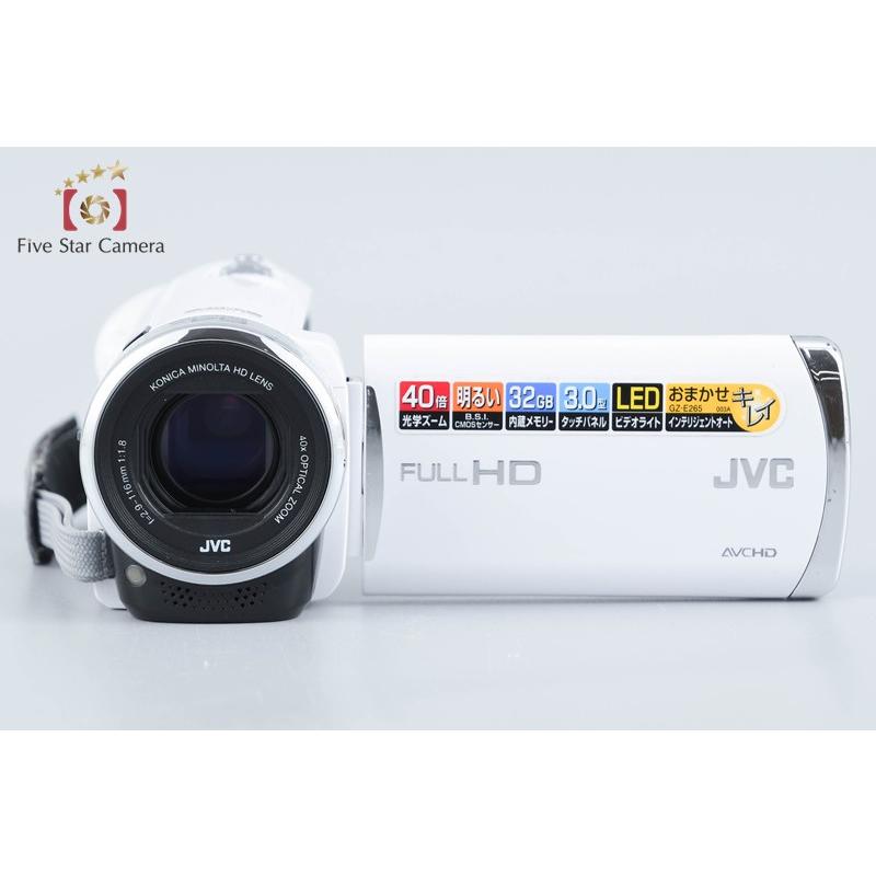 中古】JVC ケンウッド Everio GZ-E265 シルキーホワイト デジタル