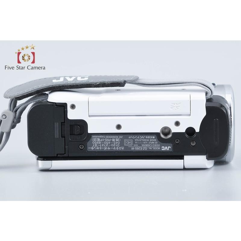 中古】JVC ケンウッド Everio GZ-E265 シルキーホワイト デジタル