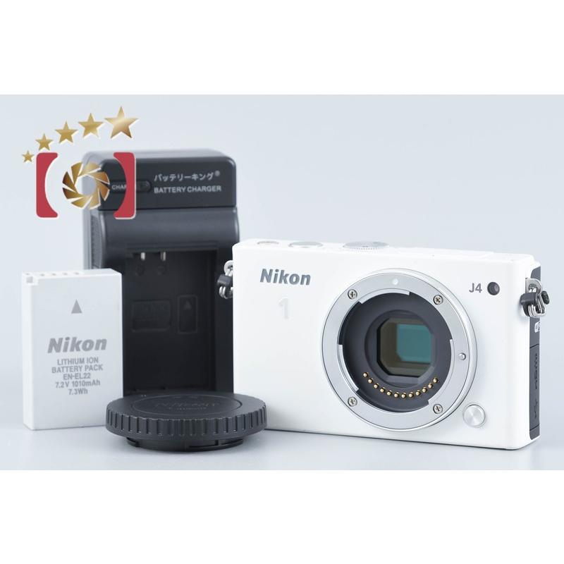 ニコン（Nikon） 【中古】Nikon 1 J4 ホワイト ミラーレス一眼カメラ