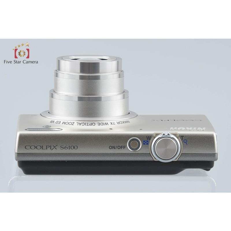 ニコン（Nikon） 【中古】Nikon COOLPIX S6100 シャンパンシルバー