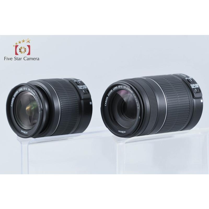 キャノン　Canon EOS kiss x5ダブルズームレンズ　セット　中古品 キヤノン（Canon） 【中古】Canon EOS Kiss X5 ダブルズームレンズ