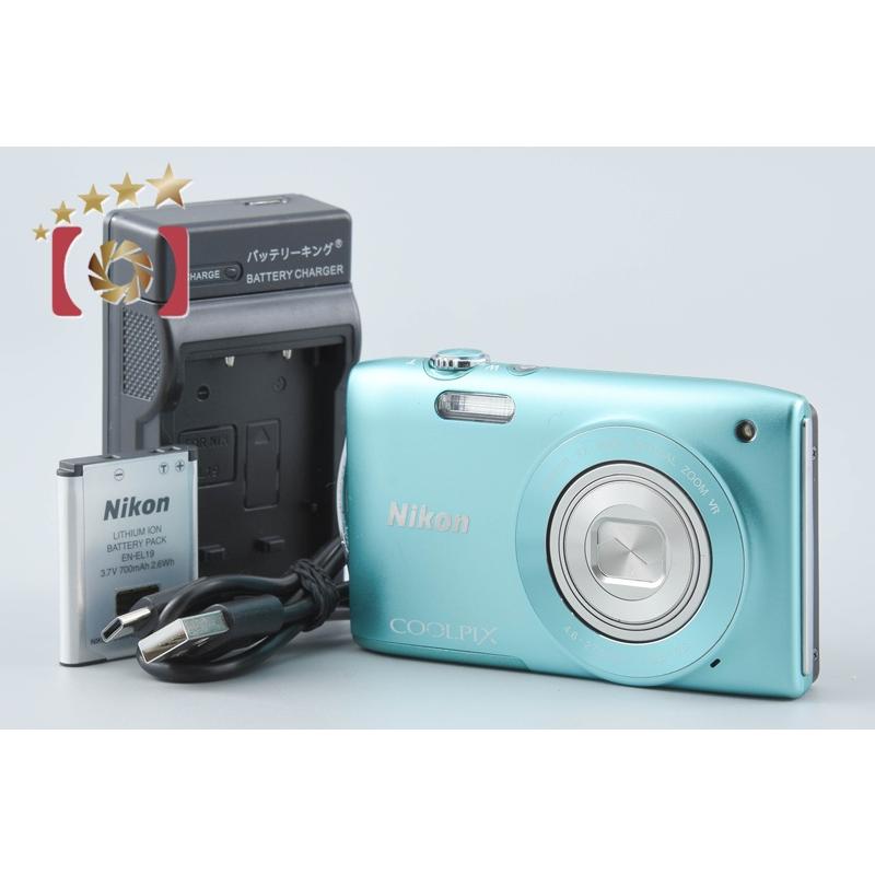 ニコン（Nikon） 【中古】Nikon COOLPIX S3300 ミントグリーン