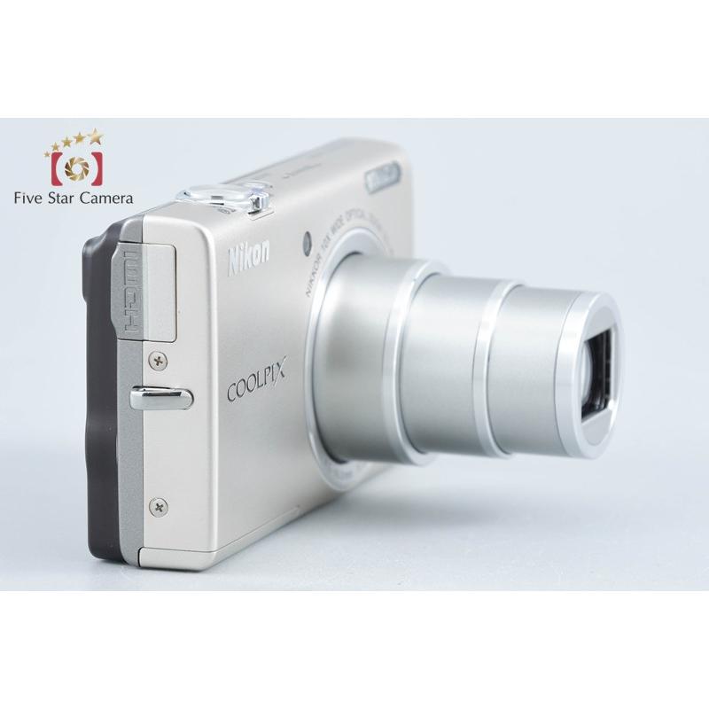 ニコン（Nikon） 【中古】Nikon COOLPIX S6200 プラチナシルバー