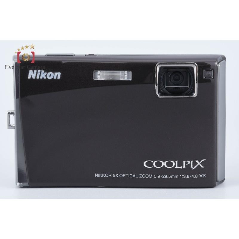 【Nikon／ニコン】COOLPIX S60 コンデジ本体 中古美品 ニコン（Nikon） 【中古】Nikon COOLPIX S60 パープリッシュブラック