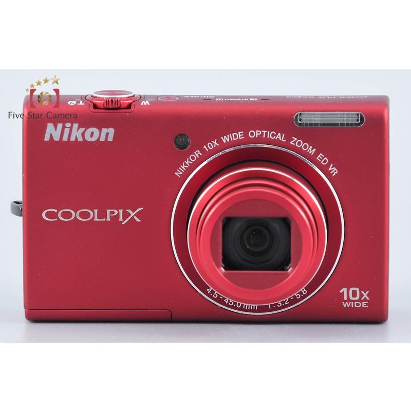 ニコン（Nikon） 【中古】Nikon COOLPIX S6200 ブリリアントレッド