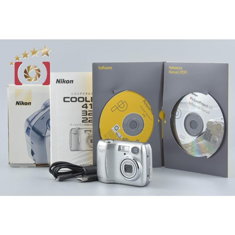 NIKON ニコン COOLPIX 4100 シルバー デジタルカメラ 中古 ニコン（Nikon） 【中古】Nikon COOLPIX 4100 クロムシルバー