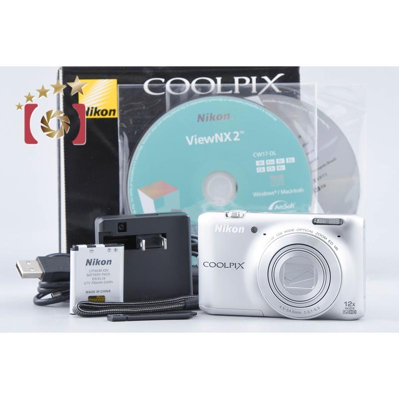 【美品、動作確認済】Nikon COOLPIX S6400 デジタルカメラ ニコン（Nikon） 【中古】Nikon COOLPIX S6400 クリスタルシルバー