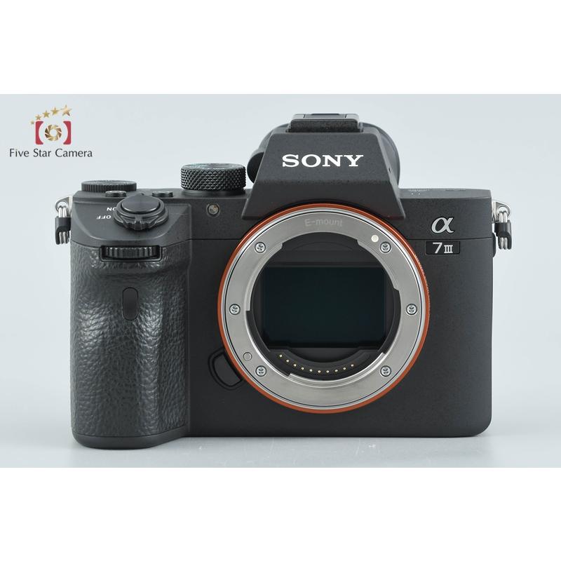 【シャッター190回】SONY α7 III ILCE-7M3 SONY（ソニー） 【中古】SONY α7III ILCE-7M3 ミラーレス一眼カメラ