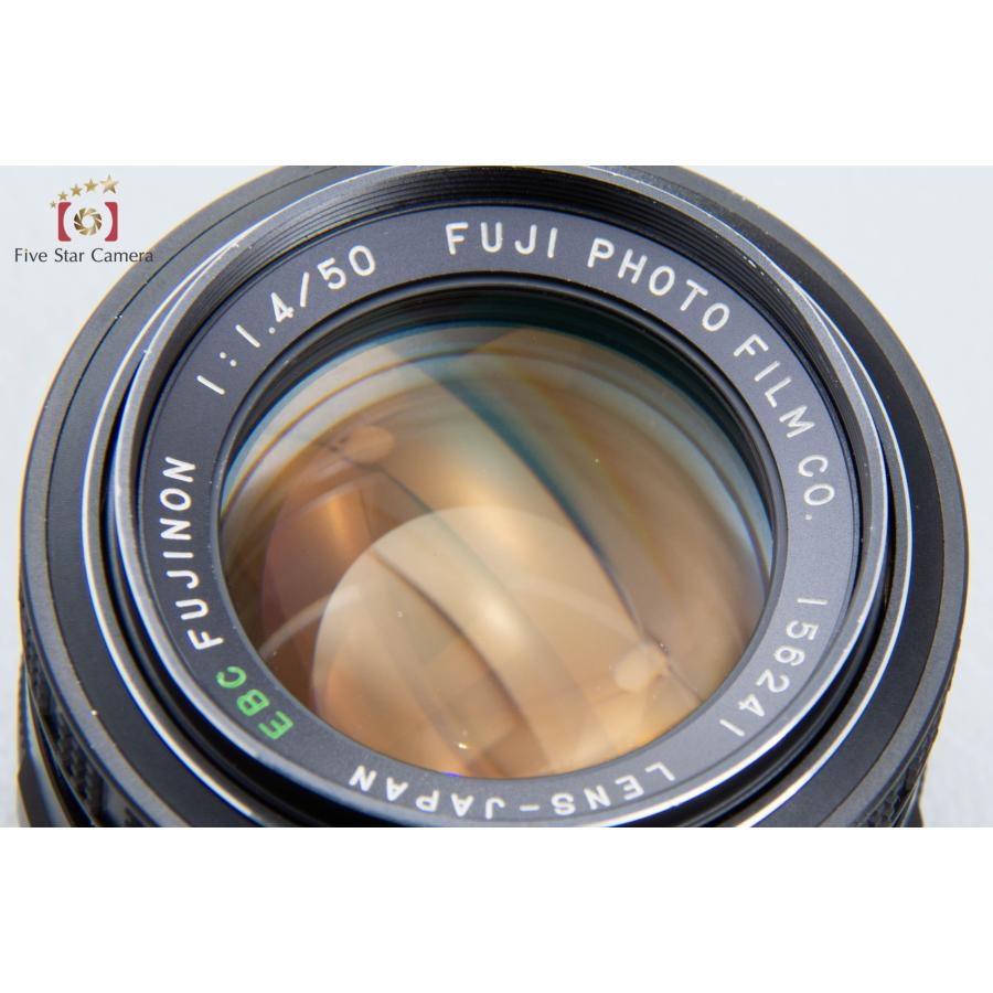 FUJIFILM 【中古】FUJIFILM 富士フイルム EBC FUJINON 50mm f/1.4 : 中古カメラのファイブスターカメラ ...