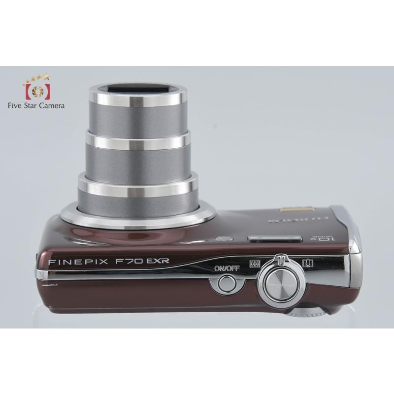 FUJIFILM FINEPIX F70EXR コンパクトカメラ ブラウン FUJIFILM 【中古】FUJIFILM 富士フイルム FinePix F70EXR