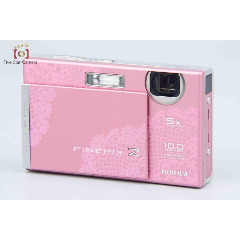 【中古】FUJIFILM 富士フイルム FinePix Z250fd デコレーションピンク コンパクトデジタルカメラ｜five-star-camera｜02