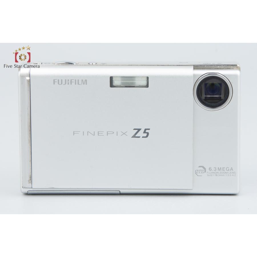 【中古】FUJIFILM 富士フイルム FINEPIX Z5fd シルバー コンパクトデジタルカメラ｜five-star-camera｜04