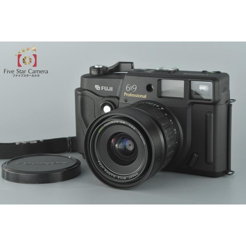 超美品 中古 Fujifilm 富士フイルム 中判フィルムカメラ Professional Gsw690iii フィルムカメラ Aliuminium Lt