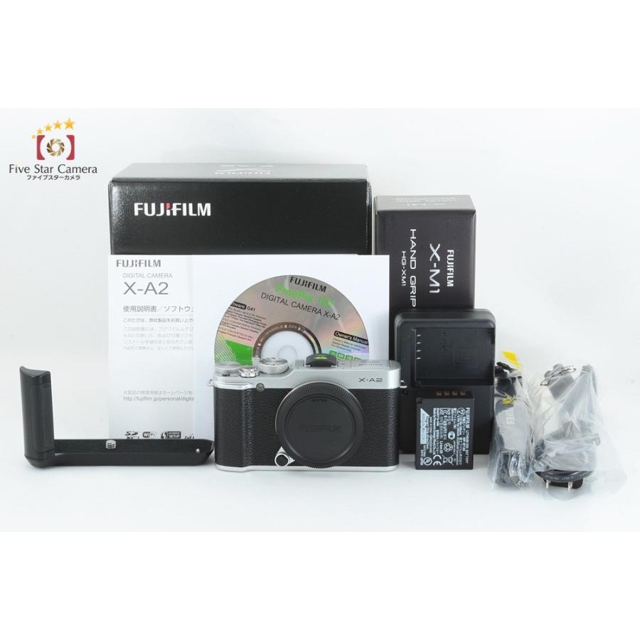 肌触りがいい FUJIFILM 富士フイルム X-A2 シルバー ミラーレス一眼