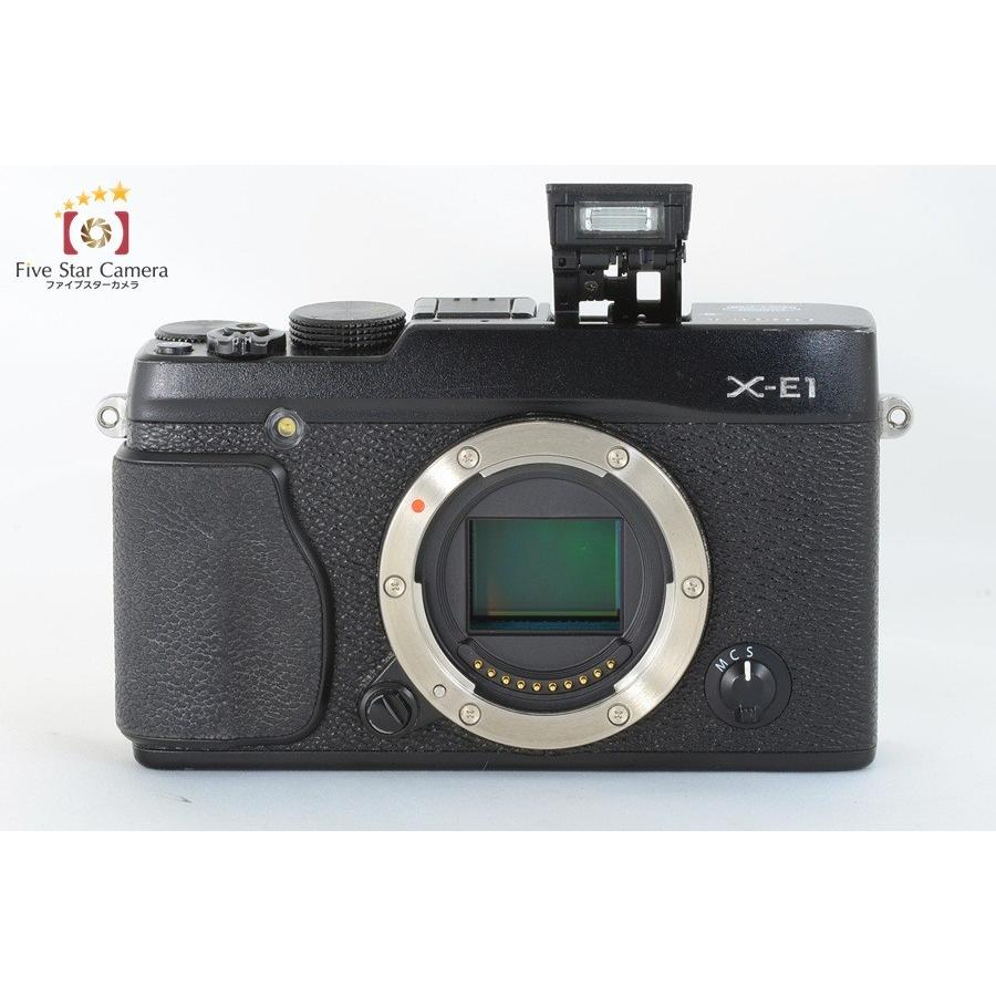 FUJIFILM 【中古】FUJIFILM 富士フイルム X-E1 ブラック XF 18-55mm 