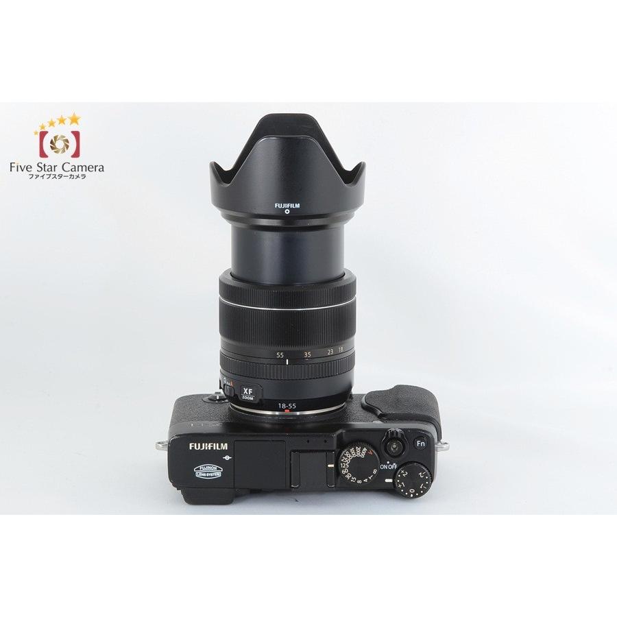 FUJIFILM 【中古】FUJIFILM 富士フイルム X-E1 ブラック XF 18-55mm 