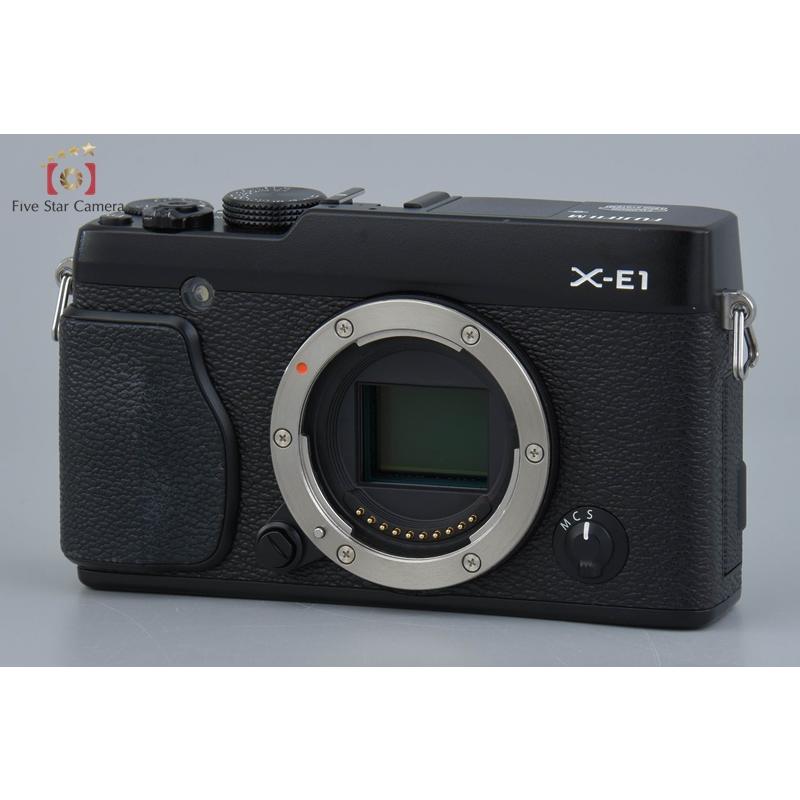 FUJIFILM 【中古】FUJIFILM 富士フイルム X-E1 ブラック ミラー FUJIFILM 【中古】FUJIFILM 富士フイルム X-E1 ブラック ミラー