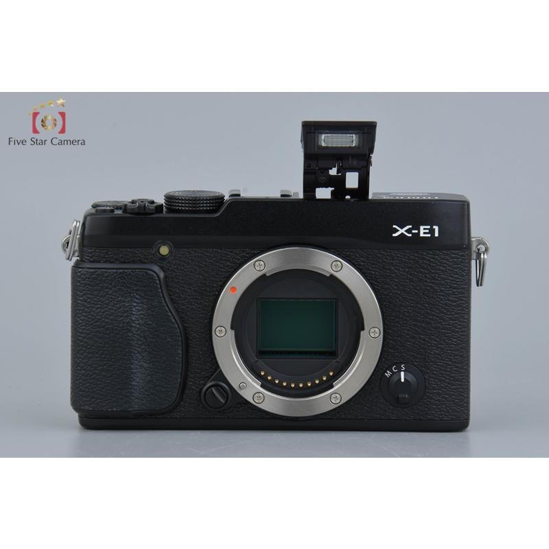 FUJIFILM 【中古】FUJIFILM 富士フイルム X-E1 ブラック ミラー FUJIFILM 【中古】FUJIFILM 富士フイルム X-E1 ブラック ミラー