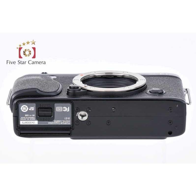 FUJIFILM 【中古】FUJIFILM 富士フイルム X-E1 ブラック ミラー FUJIFILM 【中古】FUJIFILM 富士フイルム X-E1 ブラック ミラー
