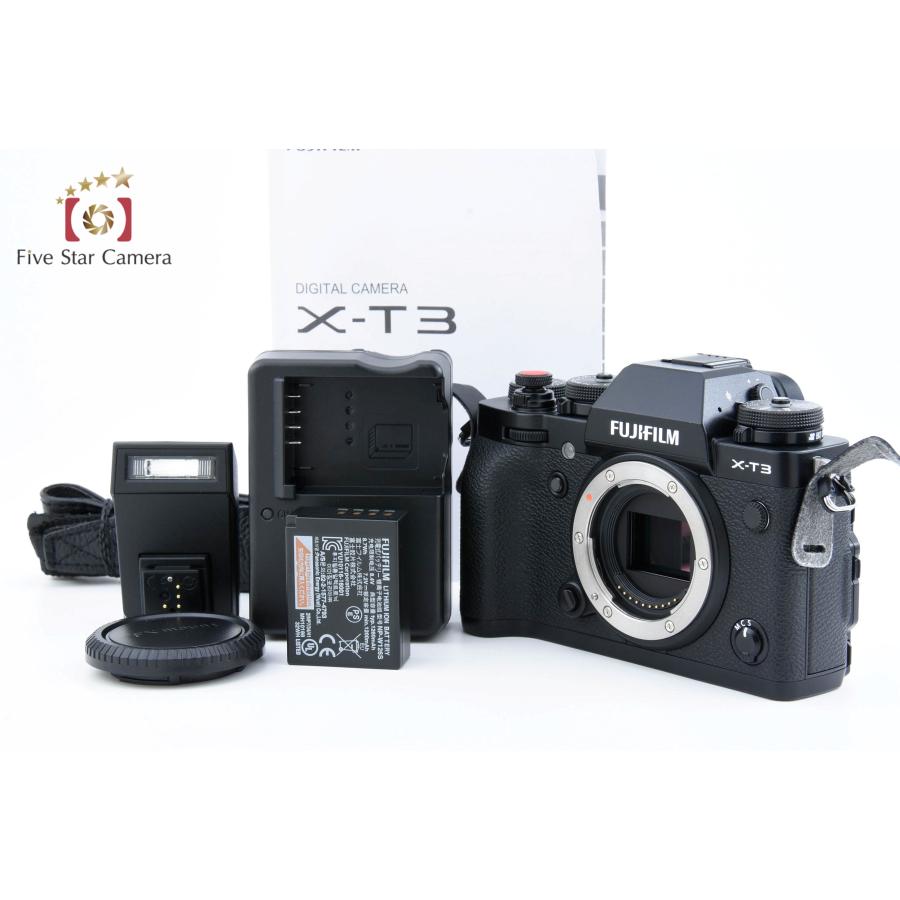 FUJIFILM 【中古】FUJIFILM 富士フイルム X-T3 ブラック ミラーレス 
