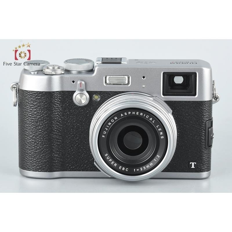 【中古】FUJIFILM X100T シルバー デジタルカメラ 動作確認済み FUJIFILM（フジフイルム） 【中古】FUJIFILM 富士フイルム X100T