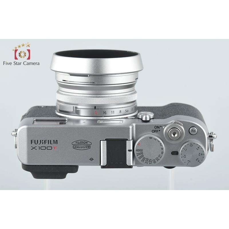 FUJIFILM 【中古】FUJIFILM 富士フイルム X100T シルバー FUJIFILM 【中古】FUJIFILM 富士フイルム X100T シルバー