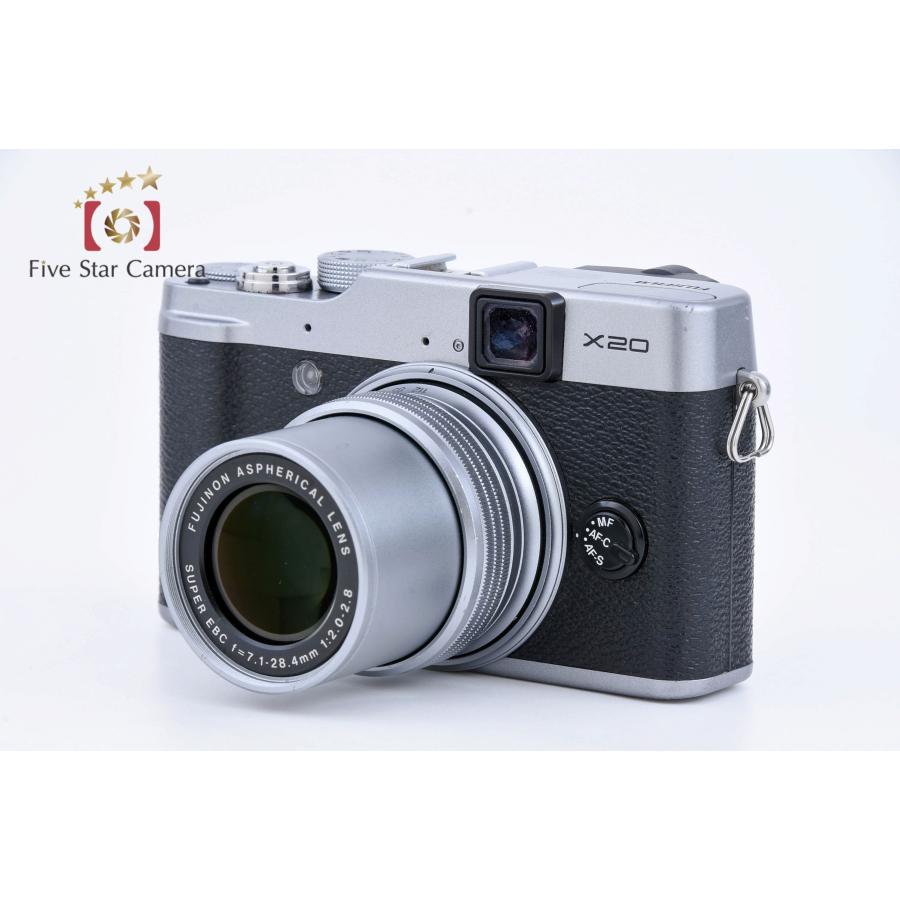 FUJIFILM 【中古】FUJIFILM 富士フイルム X20 シルバー FUJIFILM 【中古】FUJIFILM 富士フイルム X20 シルバー