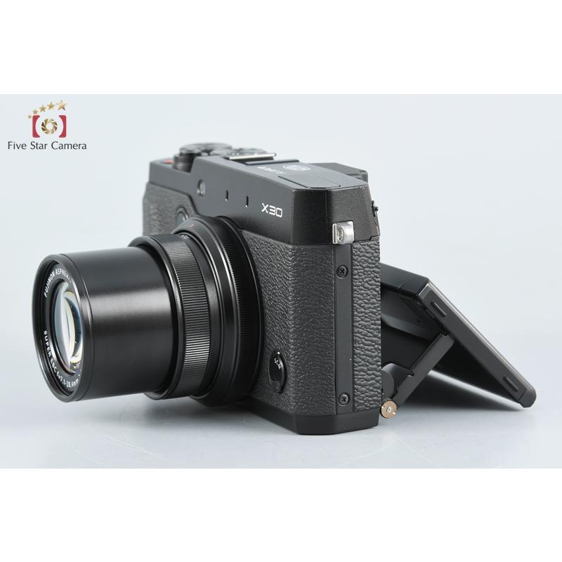 FUJIFILM 【中古】FUJIFILM 富士フイルム X30 ブラック