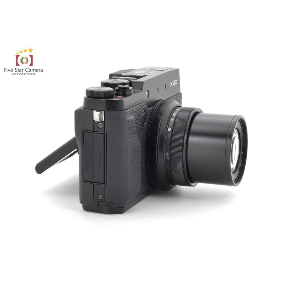 【中古】FUJIFILM 富士フイルム X30 ブラック コンパクトデジタルカメラ A｜five-star-camera｜07