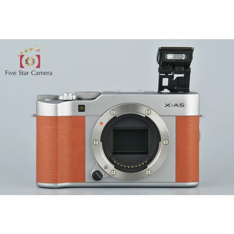 FUJIFILM ミラーレス一眼 XA-5 ブラウン | ヤマダウェブコム
