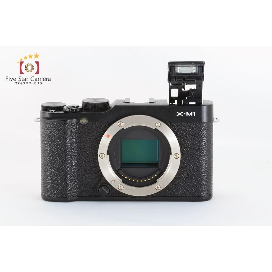 中古】FUJIFILM 富士フイルム X-M1 ブラック XC 16-50mm レンズキット