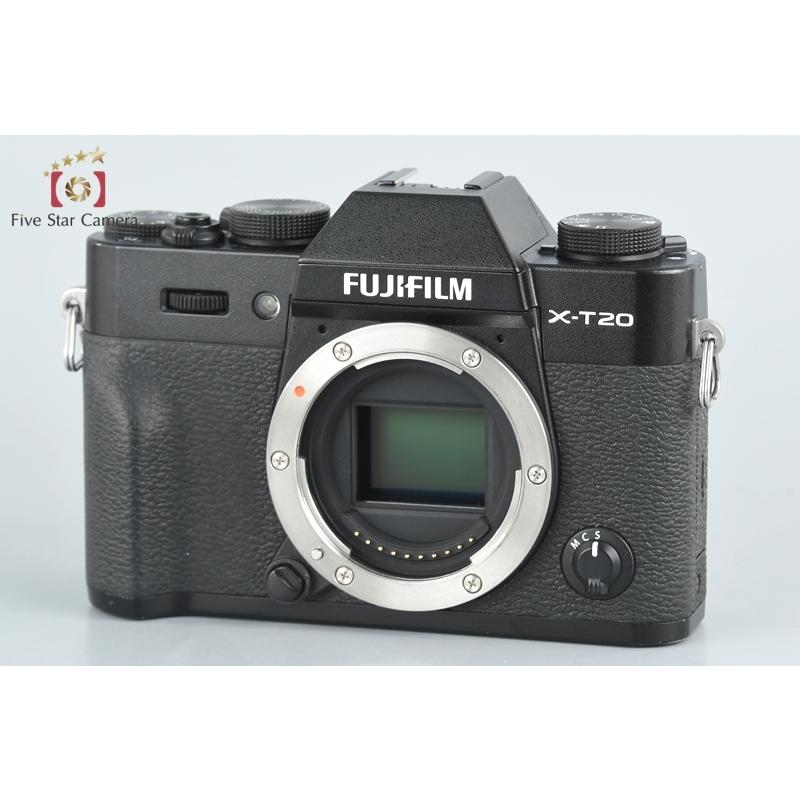 FUJIFILM 【中古】FUJIFILM 富士フイルム X-T20 ブラック ミラー FUJIFILM 【中古】FUJIFILM 富士フイルム X-T20 ブラック ミラー