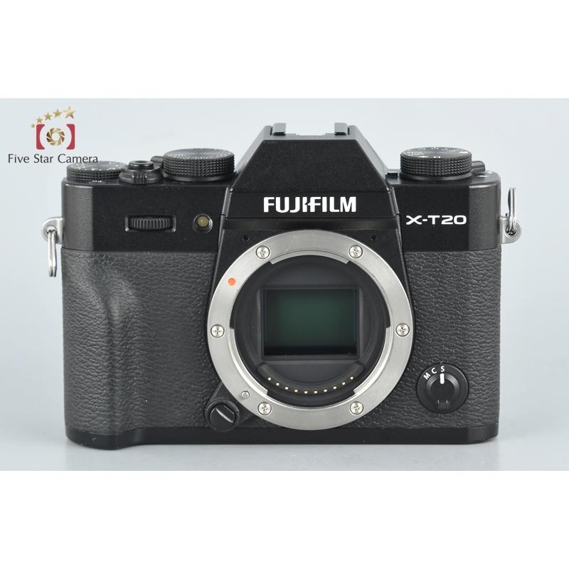 FUJIFILM 【中古】FUJIFILM 富士フイルム X-T20 ブラック ミラー FUJIFILM 【中古】FUJIFILM 富士フイルム X-T20 ブラック ミラー