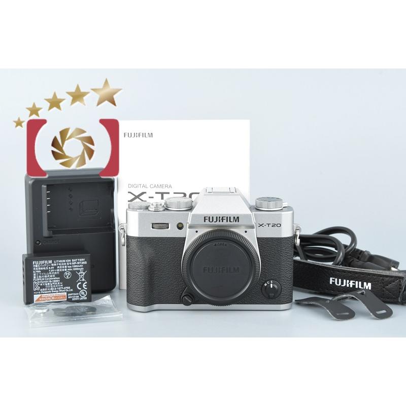 中古 Fujifilm 富士フイルム X T シルバー ミラーレス一眼カメラ Fujifilm Xt Sl 0707 中古カメラのファイブスターカメラ 通販 Yahoo ショッピング