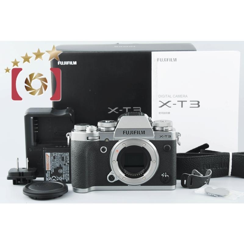 FUJIFILM 【中古】FUJIFILM 富士フィルム X-T3 シルバー ミラー FUJIFILM 【中古】FUJIFILM 富士フィルム X-T3 シルバー ミラー