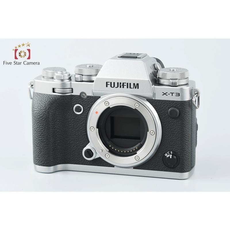 FUJIFILM 【中古】FUJIFILM 富士フィルム X-T3 シルバー ミラー FUJIFILM 【中古】FUJIFILM 富士フィルム X-T3 シルバー ミラー