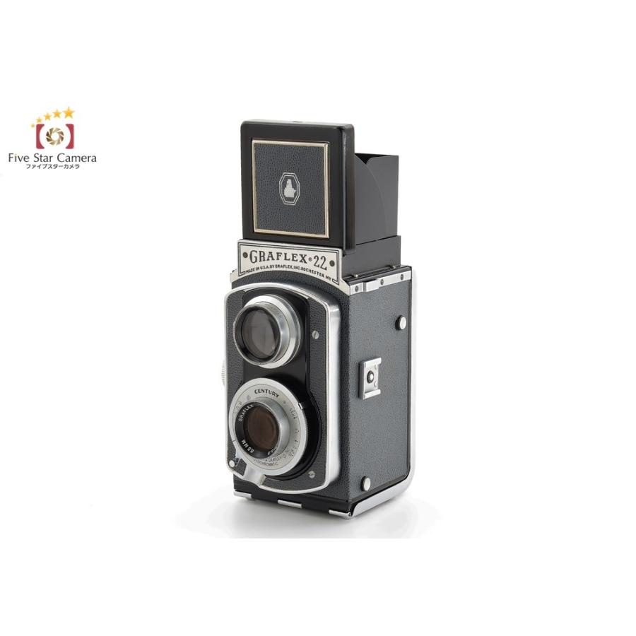 中古】GRAFLEX グラフレックス 22 MODEL 200 二眼レフカメラ : 中古