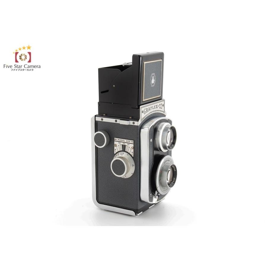 中古】GRAFLEX グラフレックス 22 MODEL 200 二眼レフカメラ : 中古