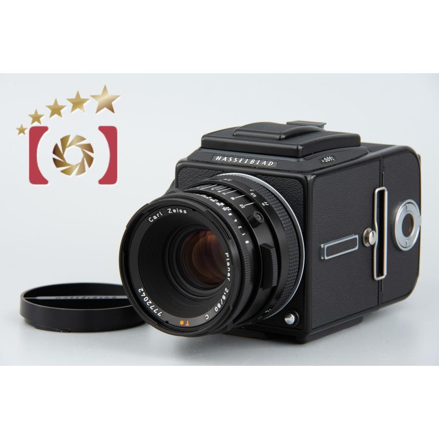 中古】HASSELBLAD ハッセルブラッド 501C ブラック + Carl Zeiss C 